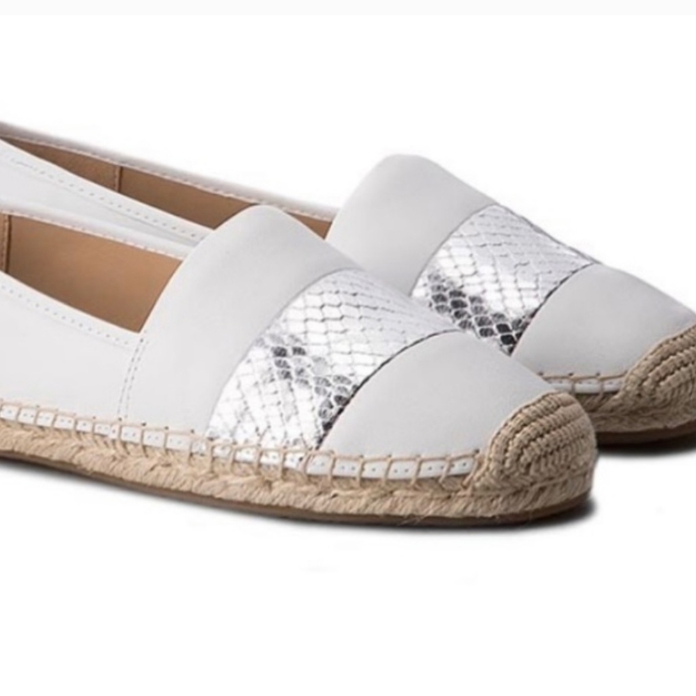Michael Kors Women's white Espadrille